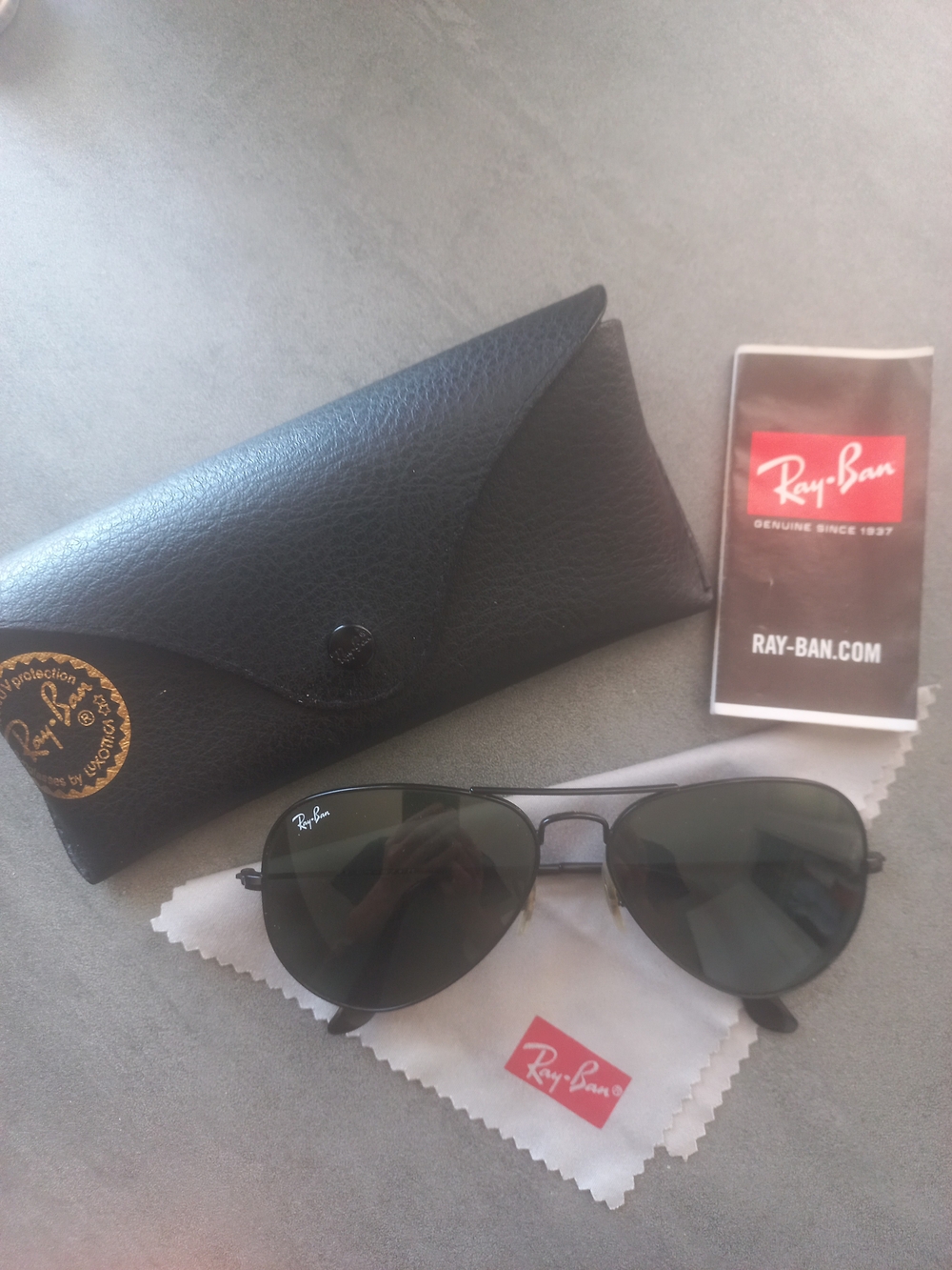 Ray-Ban Aviator Total Black Sunglasses
